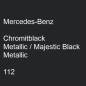 Preview: Mercedes-Benz, Chromitblack Metallic / Majestic Black Metallic, 112.